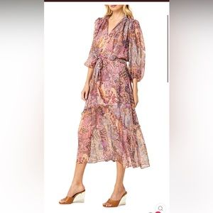 MISA Olivia Dress in Augusta Batik
